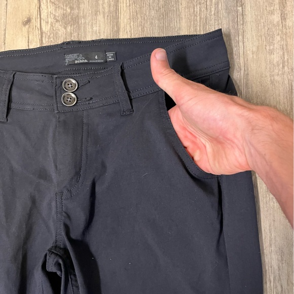 Prana Outdoor Hiking Halle Pant Coal Colored Women’s Size 4 - Picture 6 of 14